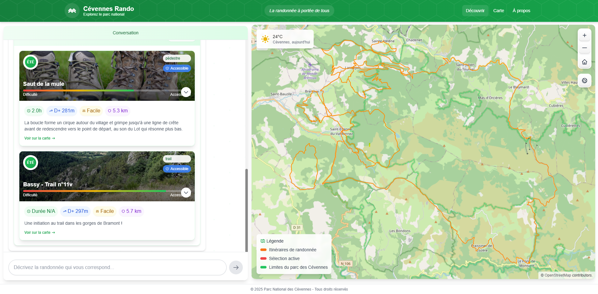 Aperçu de Rando Cévennes